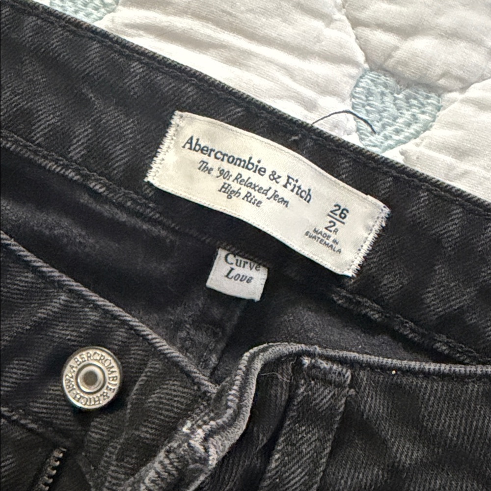 Abercrombie & Fitch Black Denim